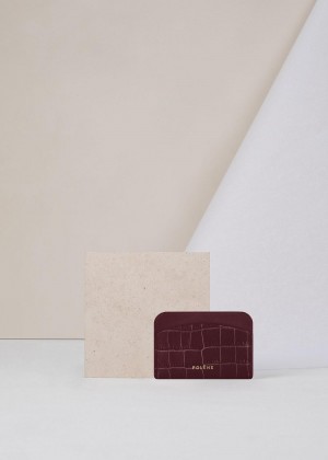 Polène Card Holder Pung Bordeaux | MCPINJ369